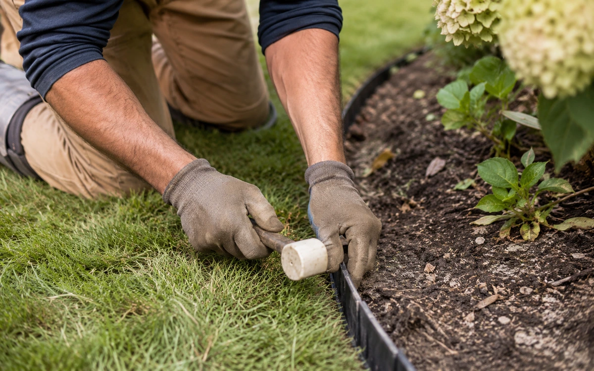 Landscape edging contractor